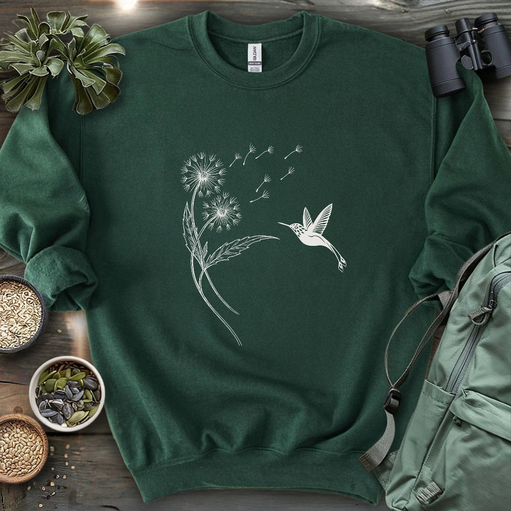 Hummingbird Silhouette Sweatshirt