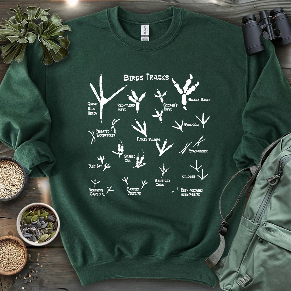 ID Bird Footprints Sweatshirt