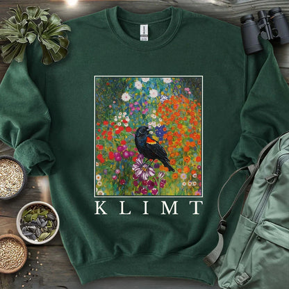 Klimt Blackbird Sweatshirt