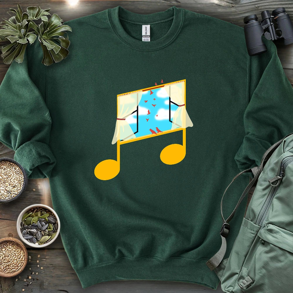 Listening To Songbirds Sweatshirt