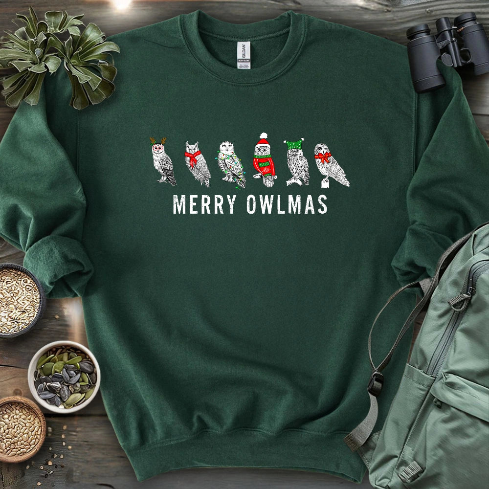 Merry Owlmas Sweatshirt