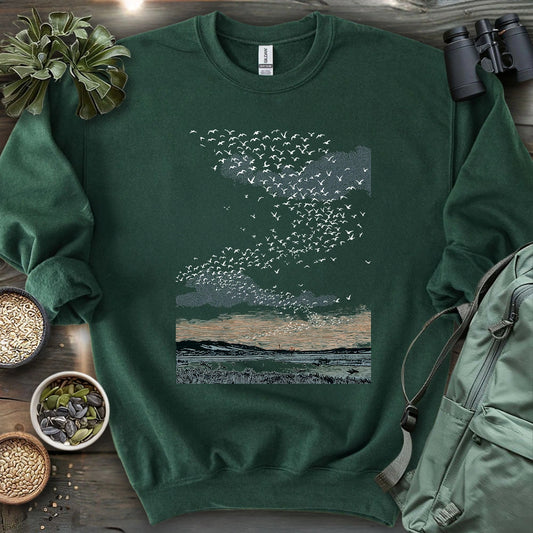 Migrating Wild Ducks Sweatshirt