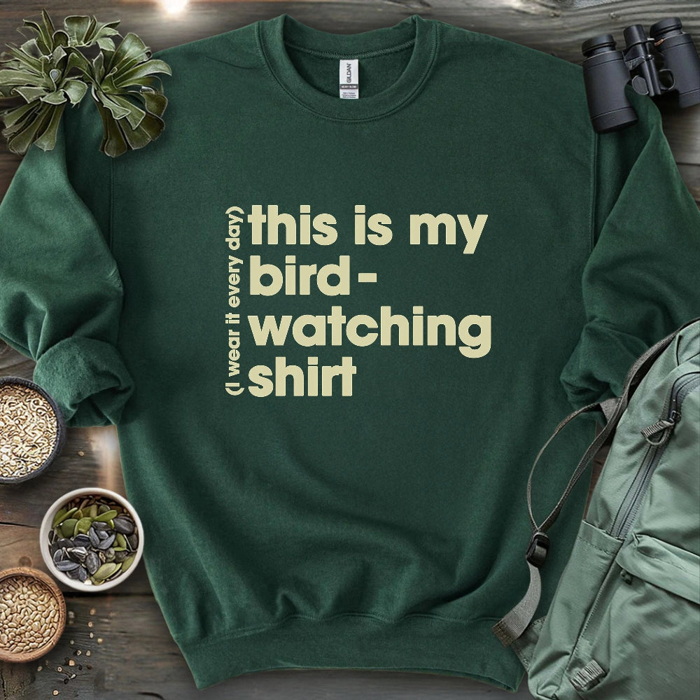 My Bird-watching Sweatshirt