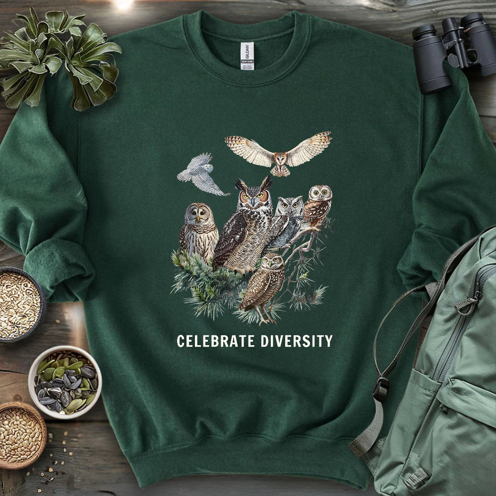Owl Diversity Sweatshirt