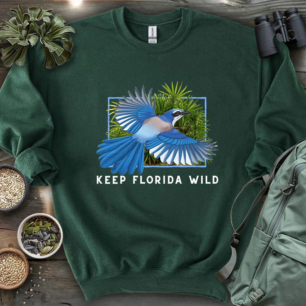 Protect Florida Scrub Jay Sweatshirt
