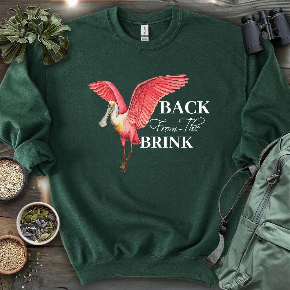 Spoonbill Back From The Brink Sweatshirt