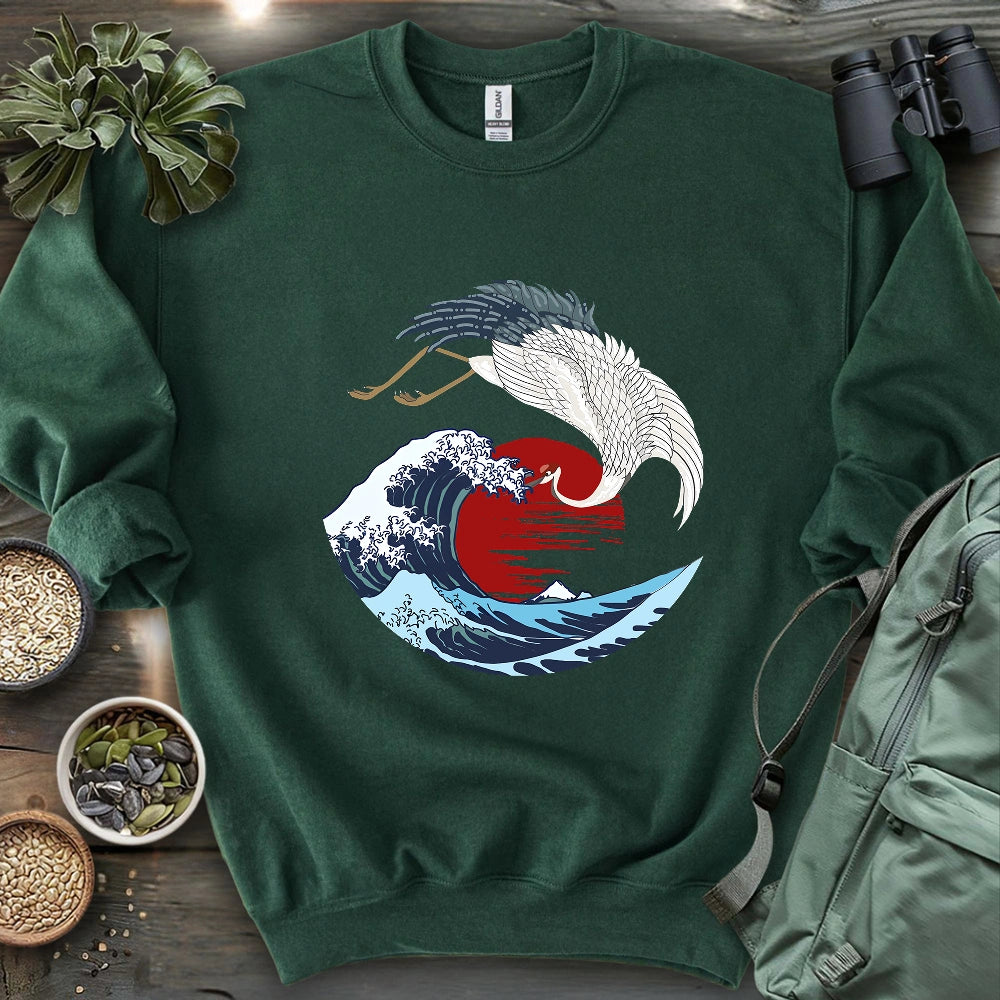 The Japanese Crane Sweatshirt