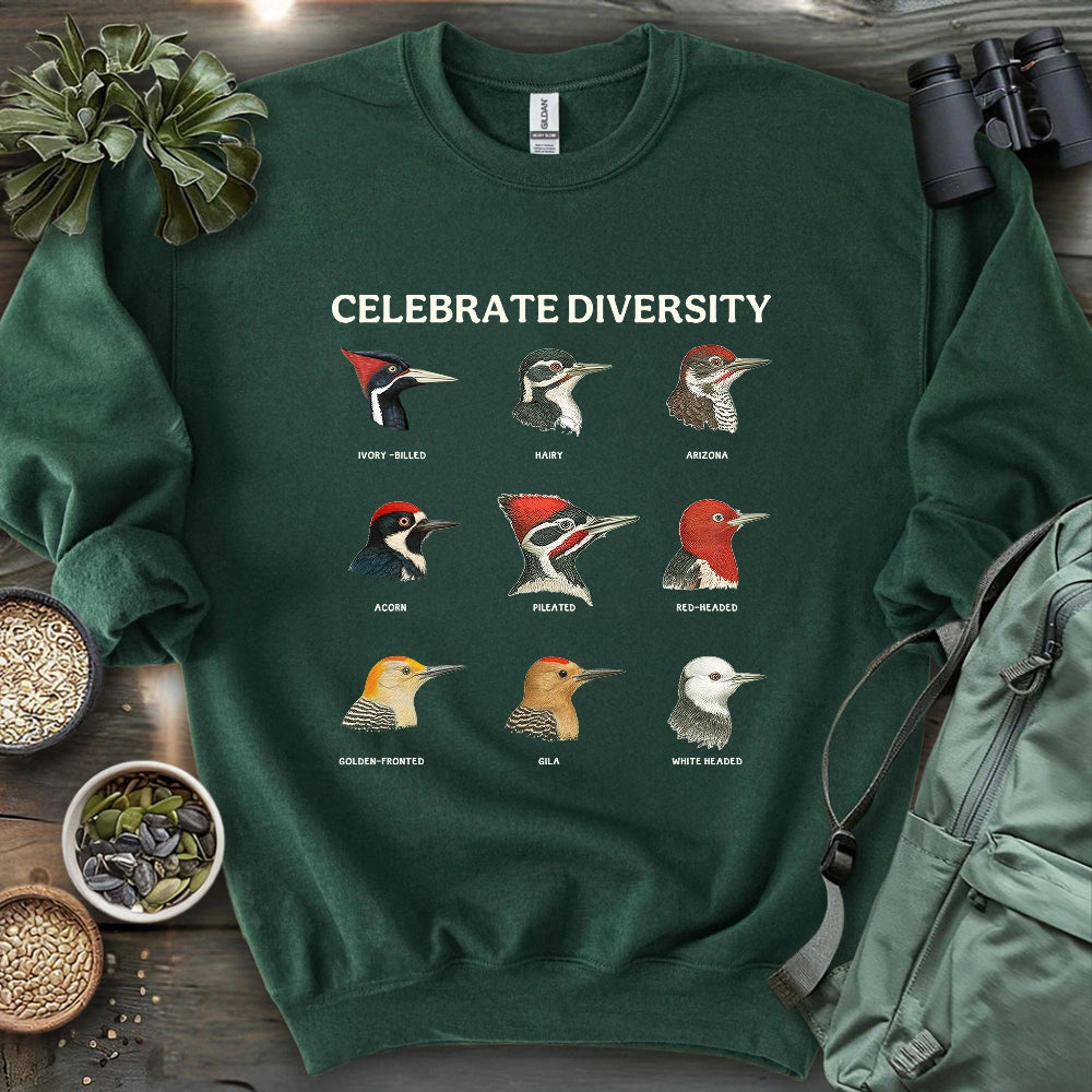 Woodpecker Diversity Sweatshirt