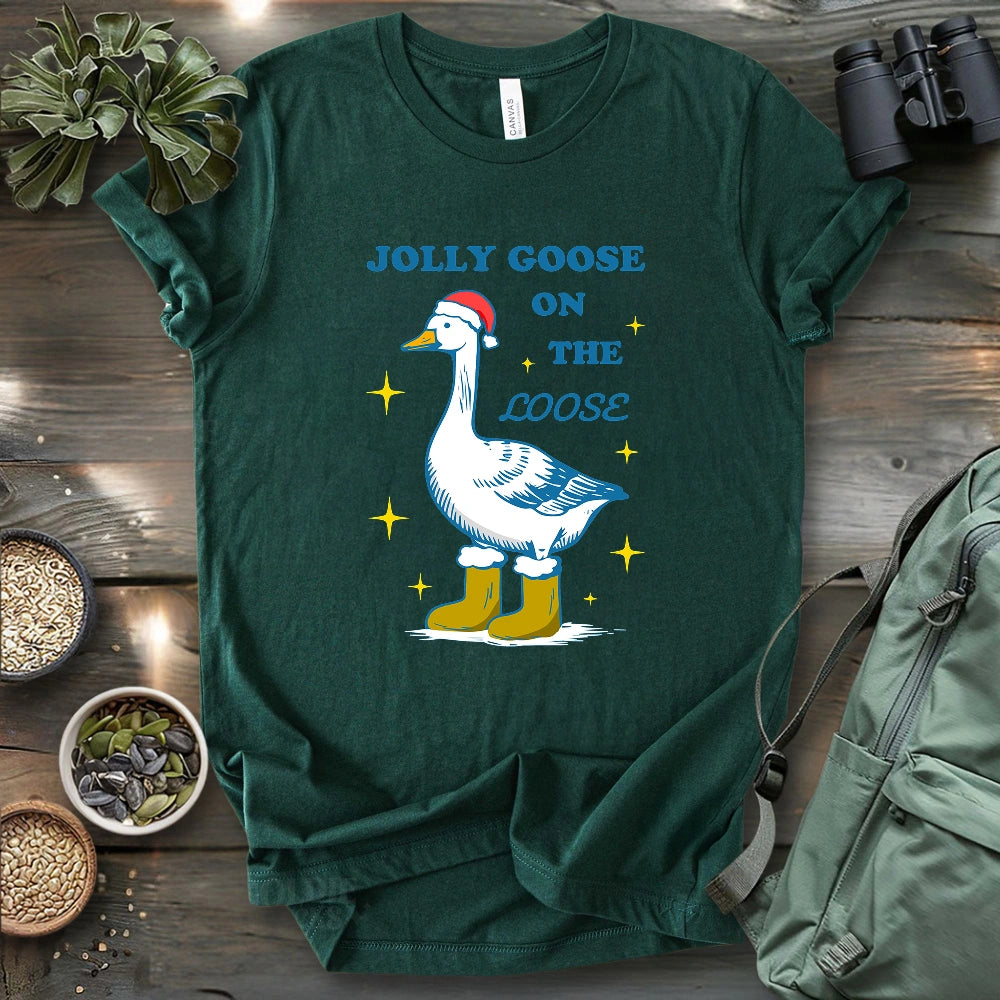 Silly Goose Christmas T-shirt