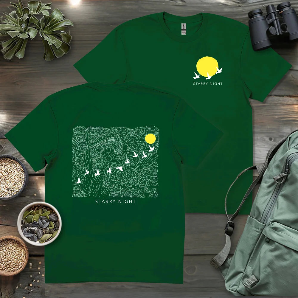 Starry Night Migration 2 Side T-shirt