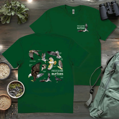 Field Guide To Raptors 2 Side T-shirt