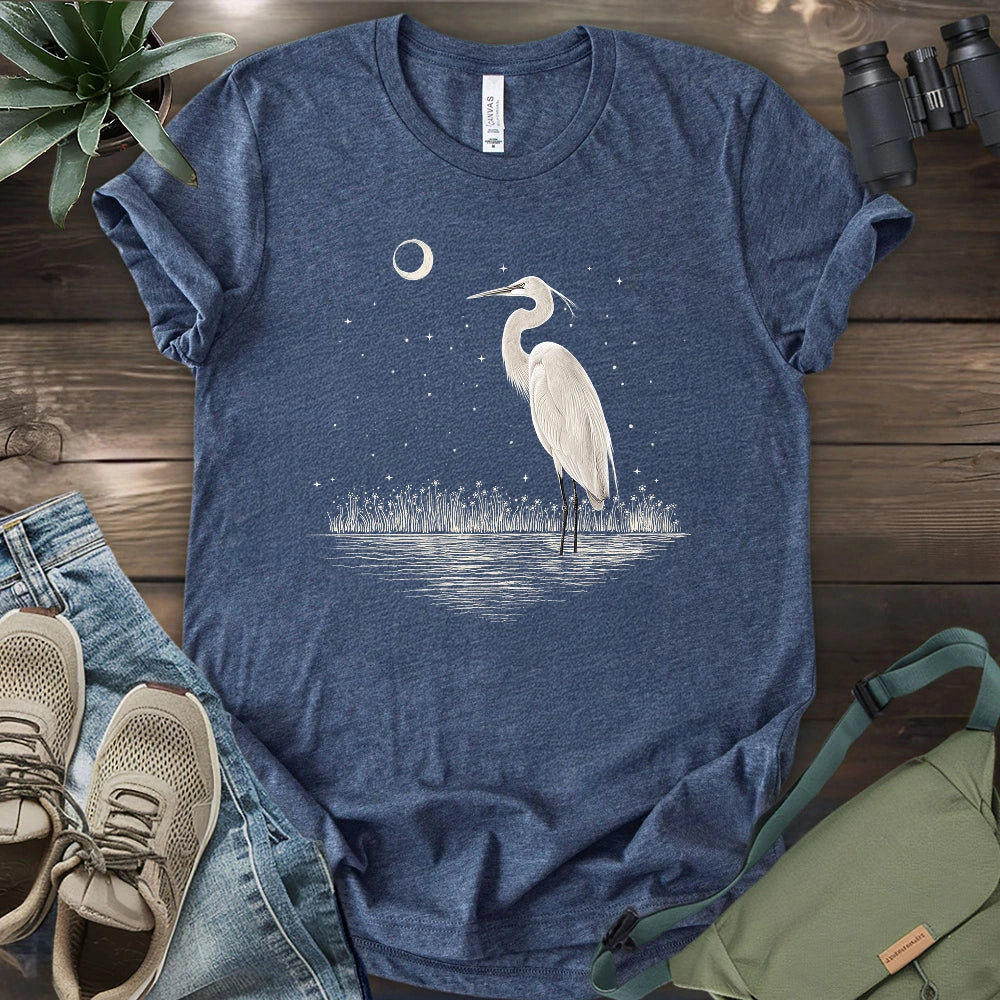 Winter Egret T-shirt