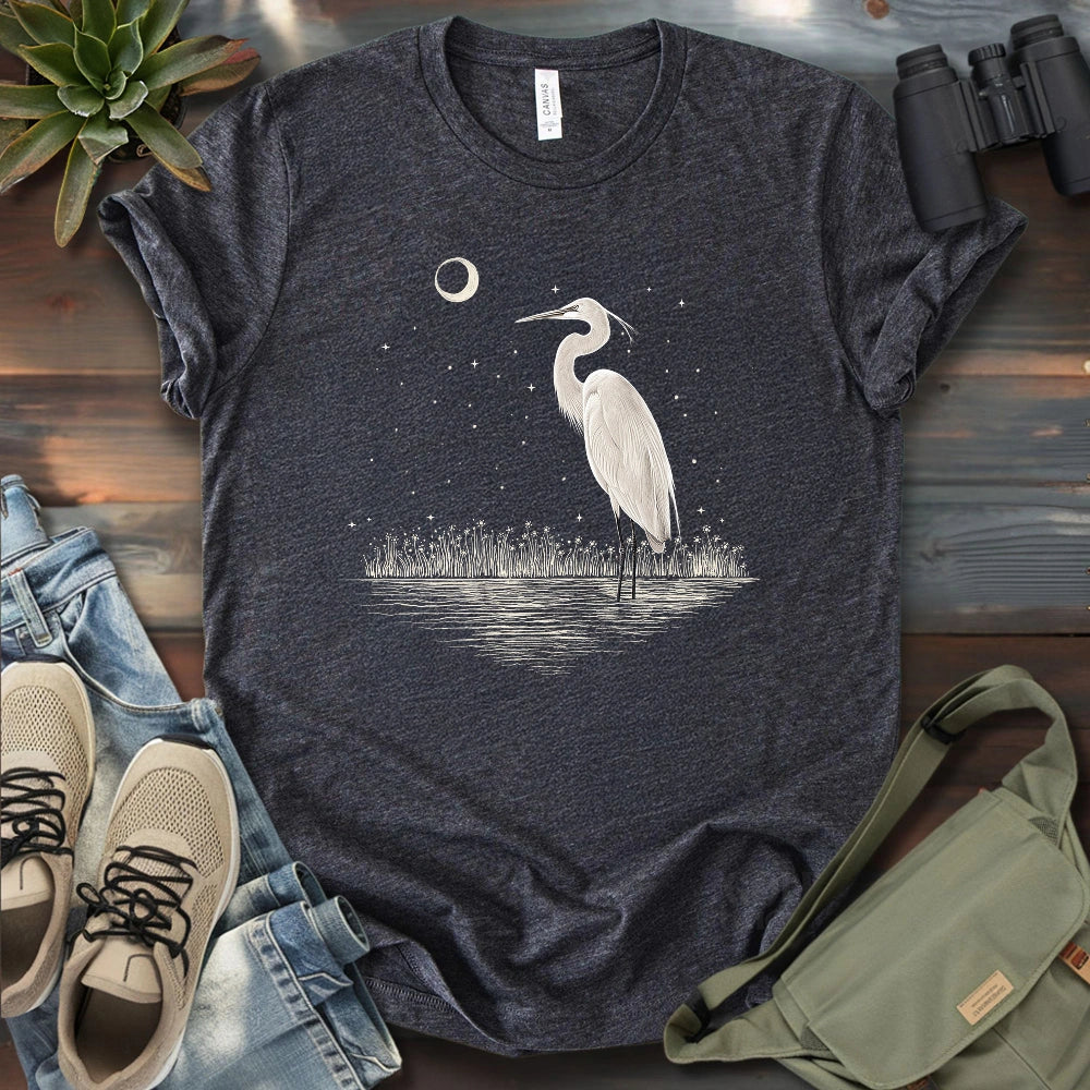 Winter Egret T-shirt