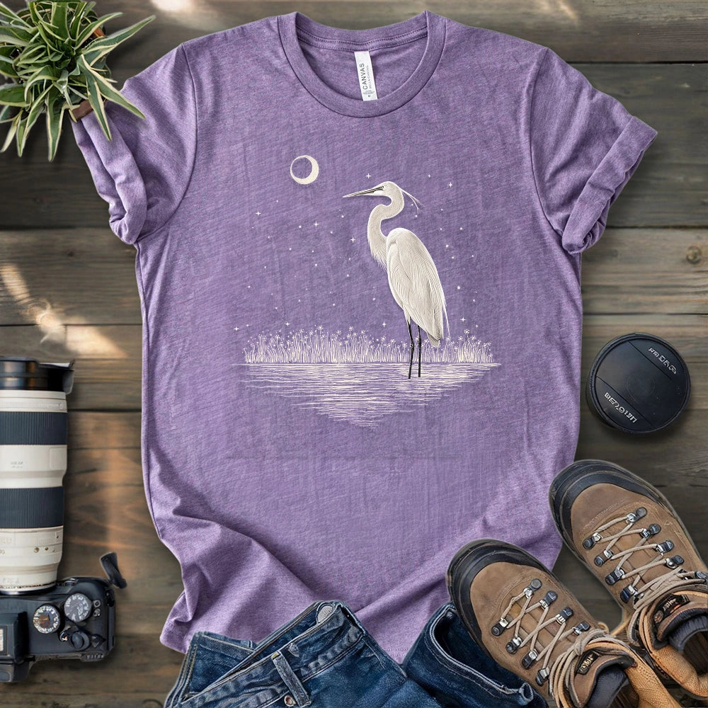 Winter Egret T-shirt
