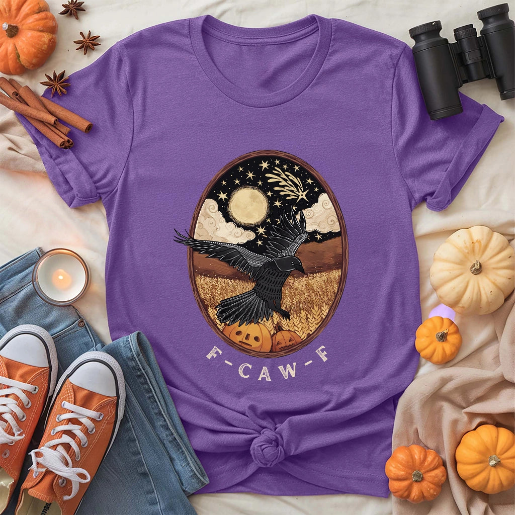 Halloween On A Golden Field T-shirt