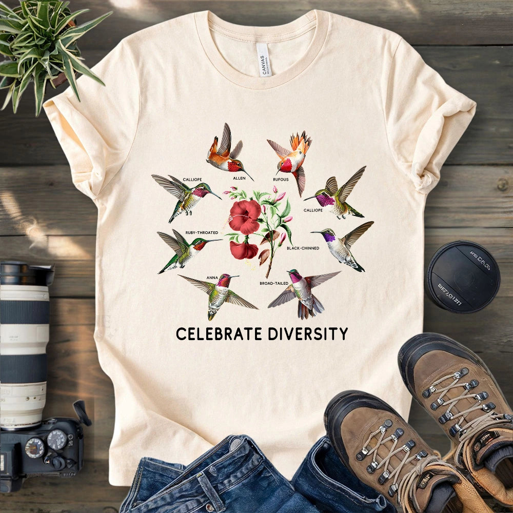 Hummingbird Diversity T-shirt