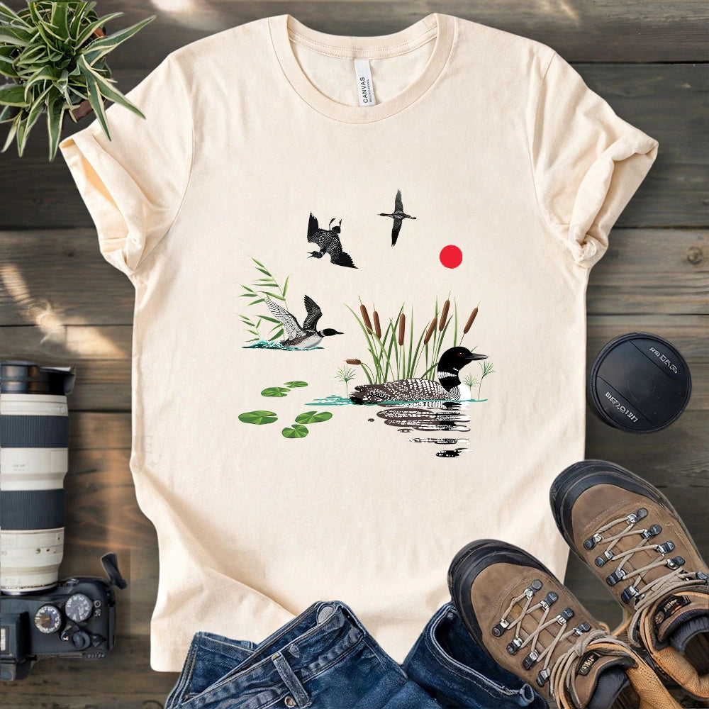 Loon Landing T-shirt