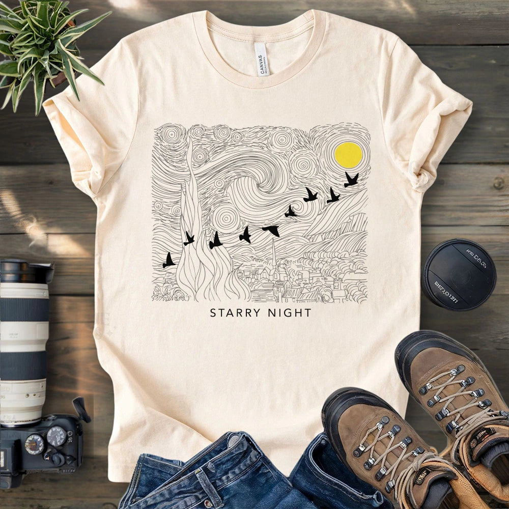 Starry Night Migration T-shirt
