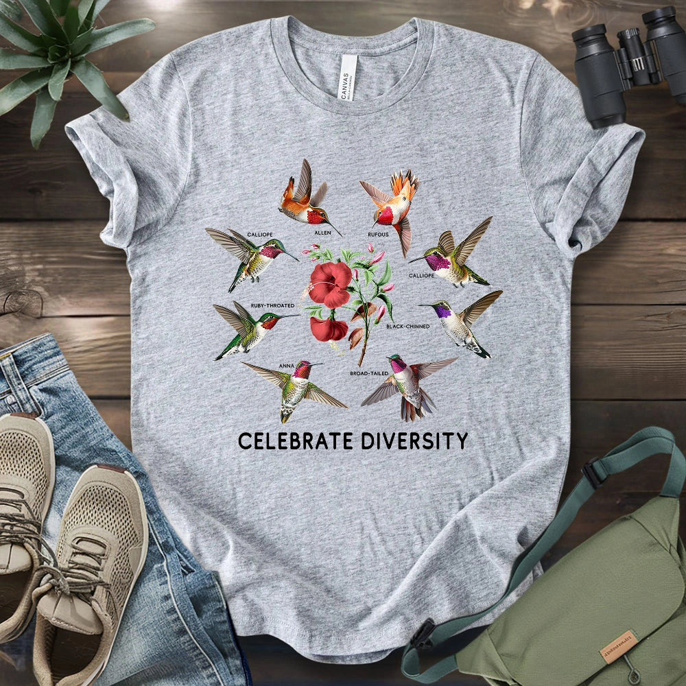 Hummingbird Diversity T-shirt