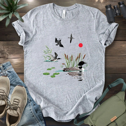 Loon Landing T-shirt
