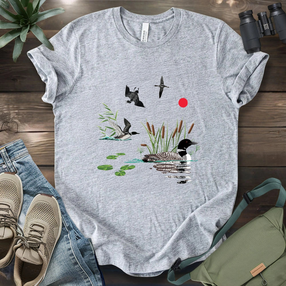 Loon Landing T-shirt