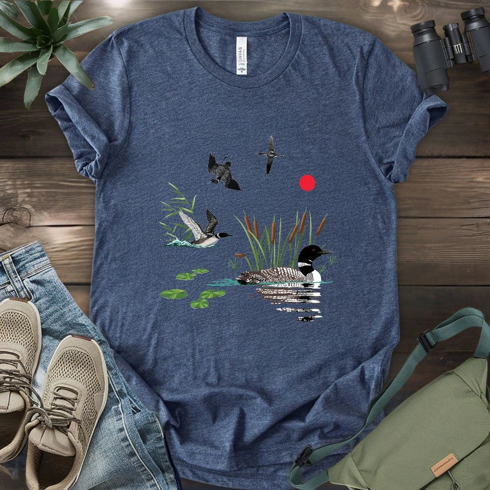 Loon Landing T-shirt