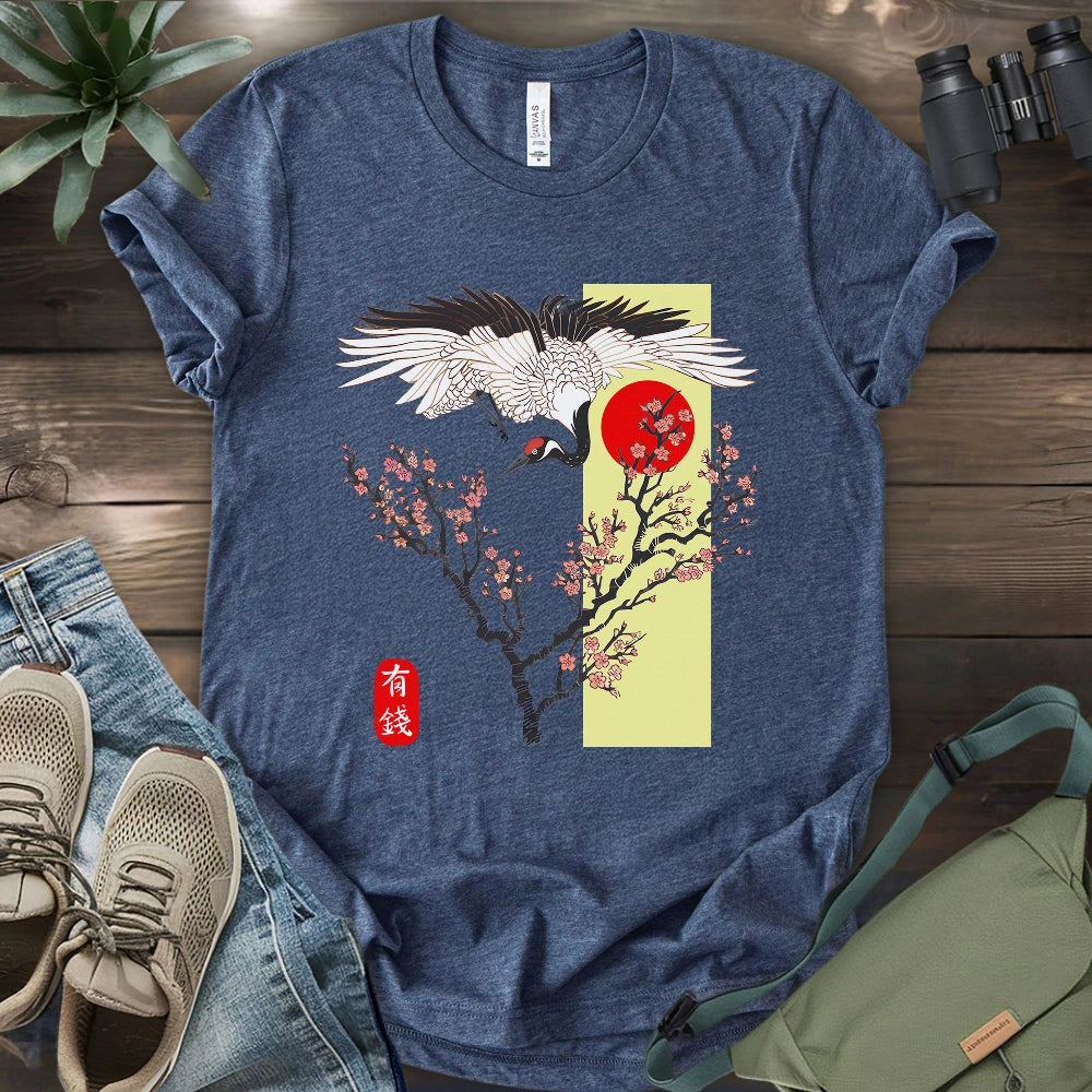 Red-crowned Crane T-shirt