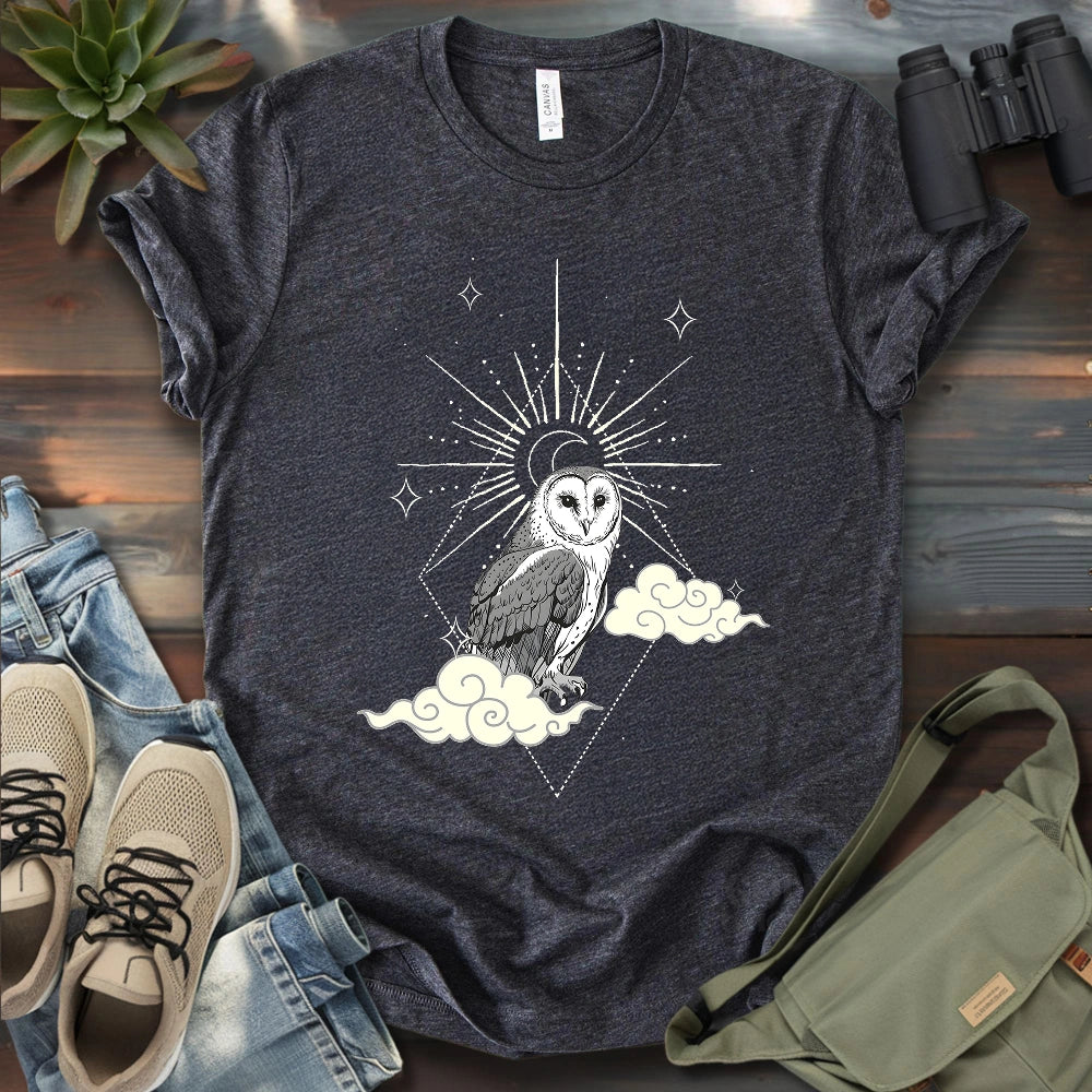 Celestial Barn Owl T-shirt