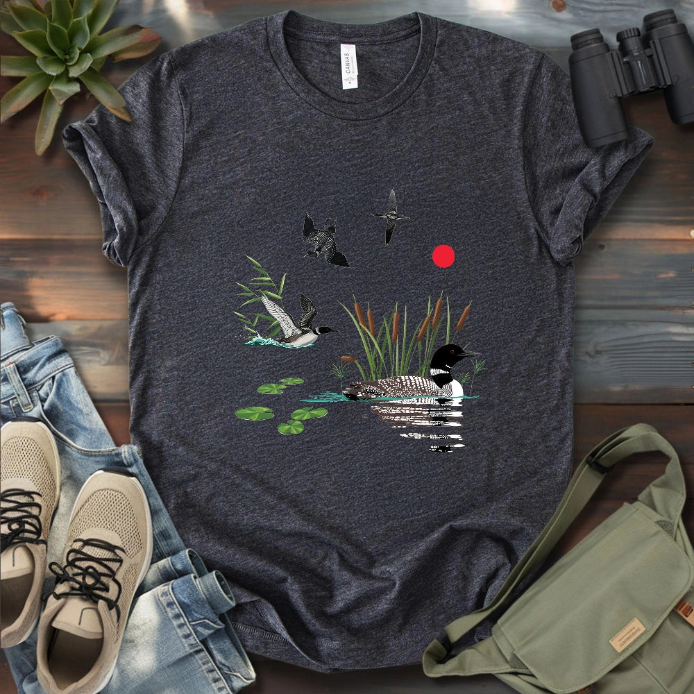 Loon Landing T-shirt