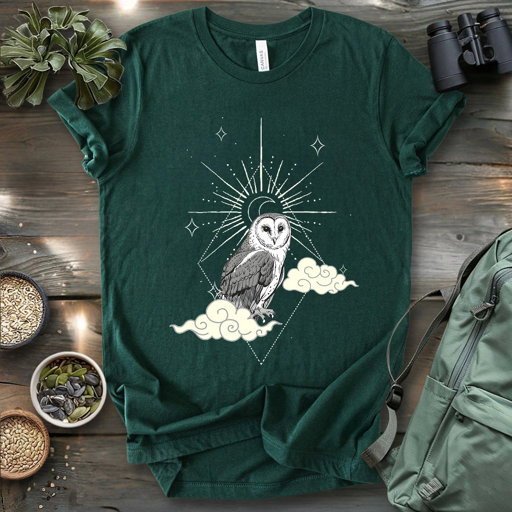 Celestial Barn Owl T-shirt