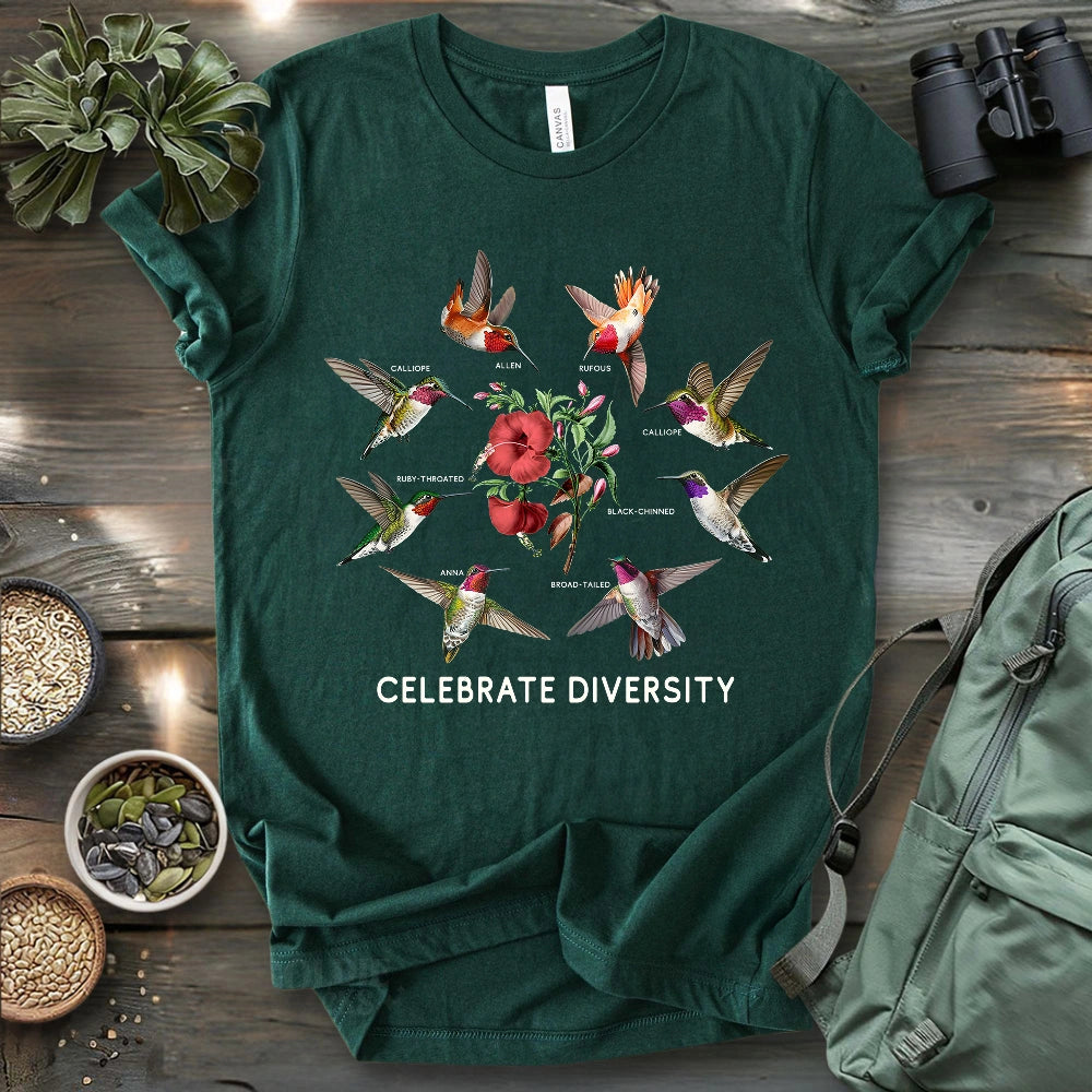 Hummingbird Diversity T-shirt