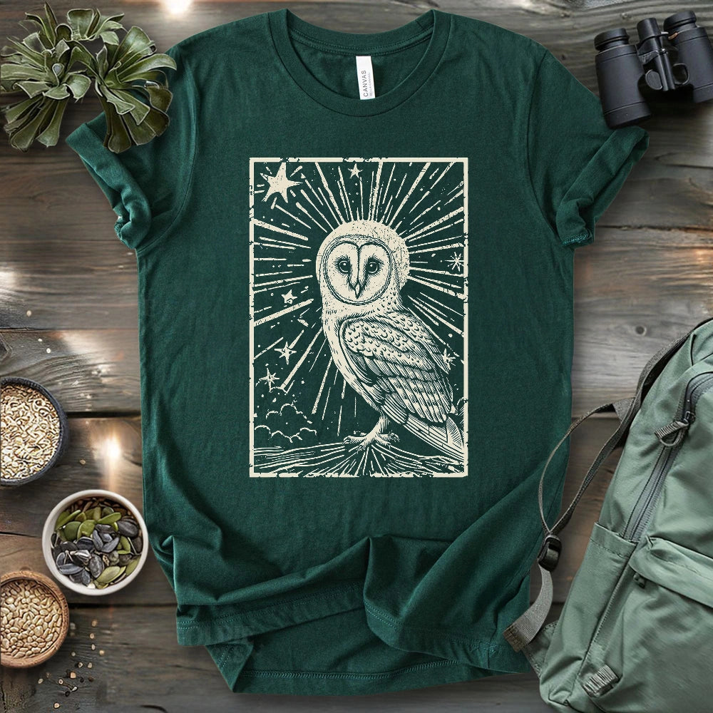 Night Barn Owl T-shirt