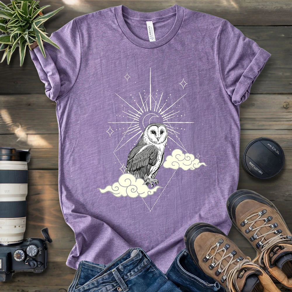 Celestial Barn Owl T-shirt