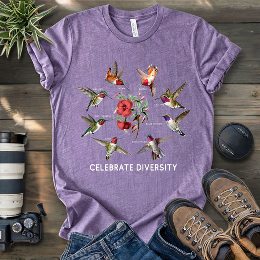 Hummingbird Diversity T-shirt
