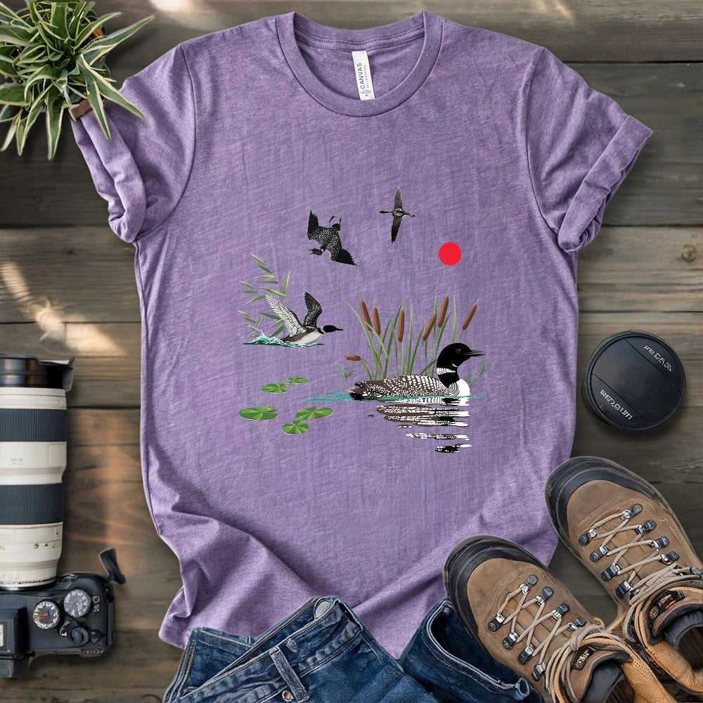 Loon Landing T-shirt