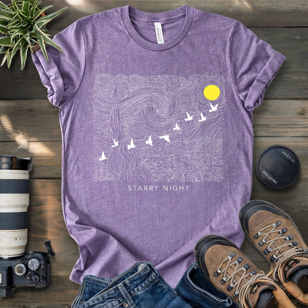 Starry Night Migration T-shirt