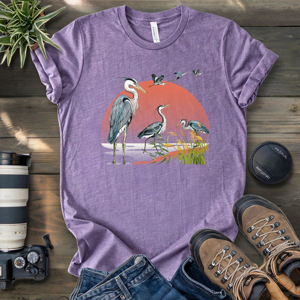 Heron Migration T-shirt