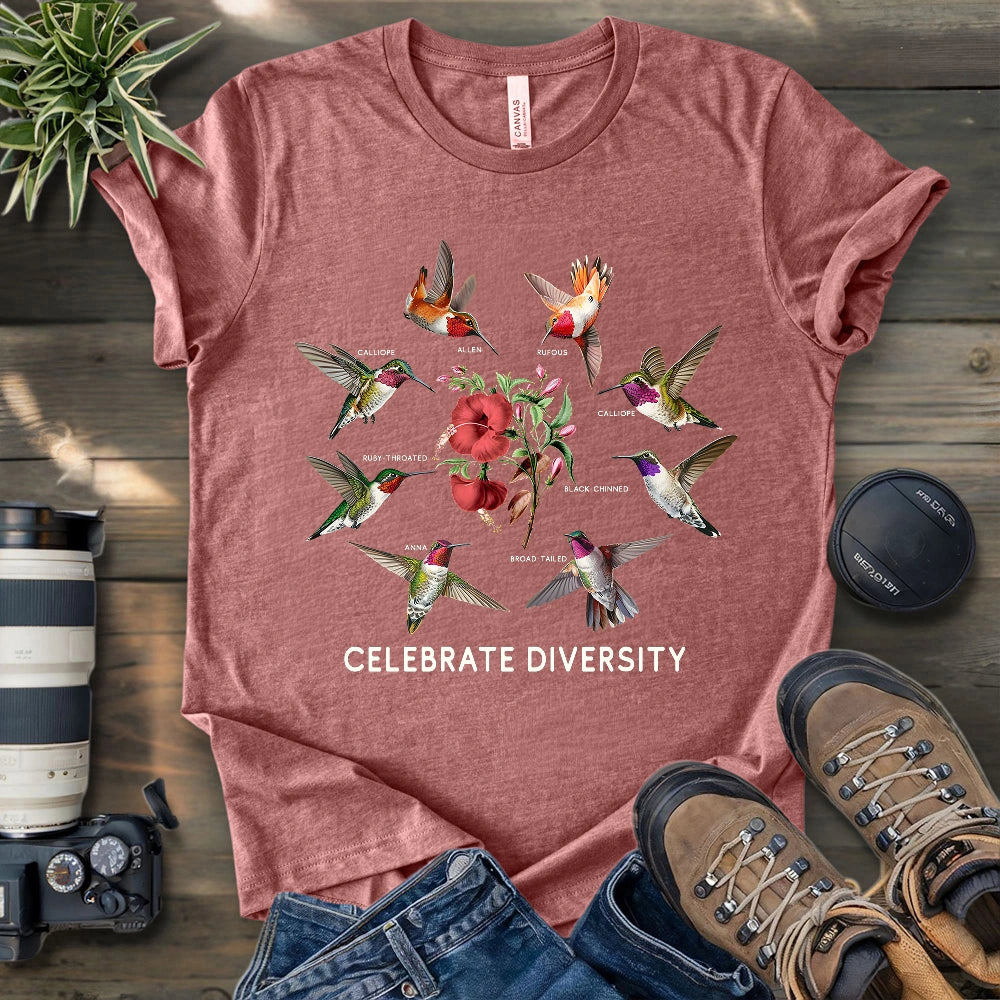 Hummingbird Diversity T-shirt
