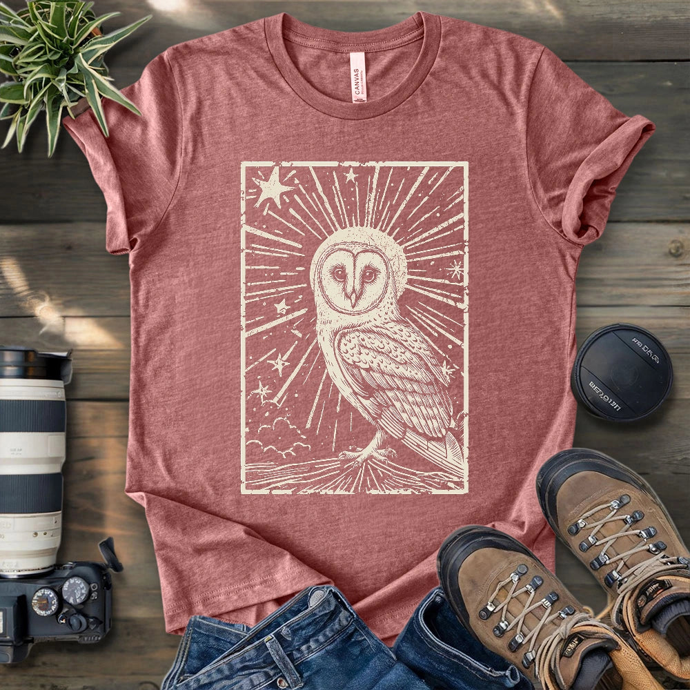 Night Barn Owl T-shirt