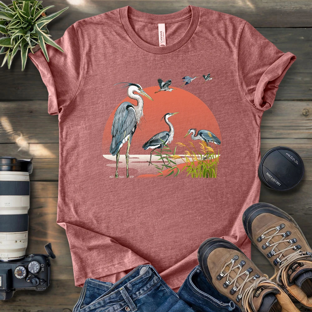Heron Migration T-shirt