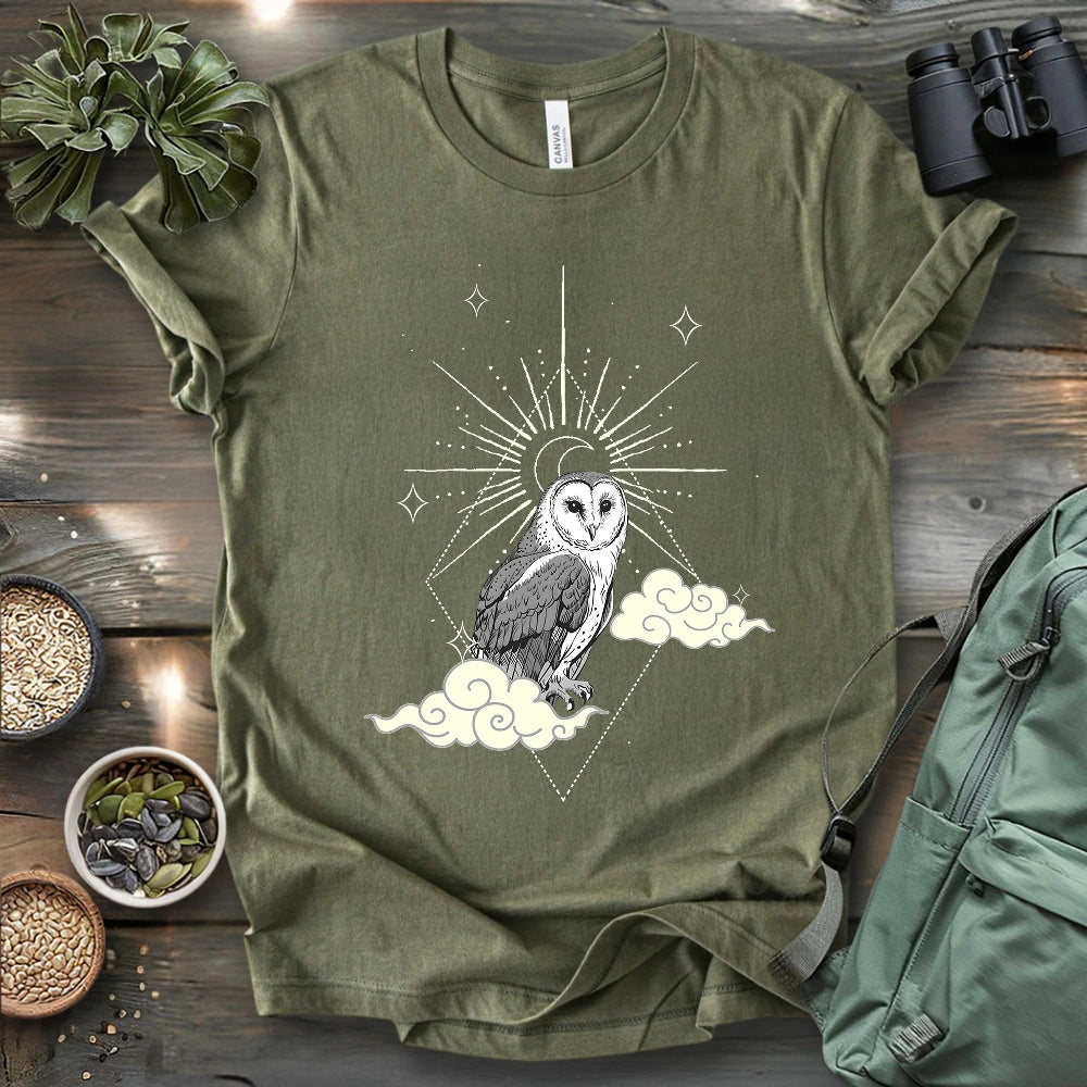 Celestial Barn Owl T-shirt