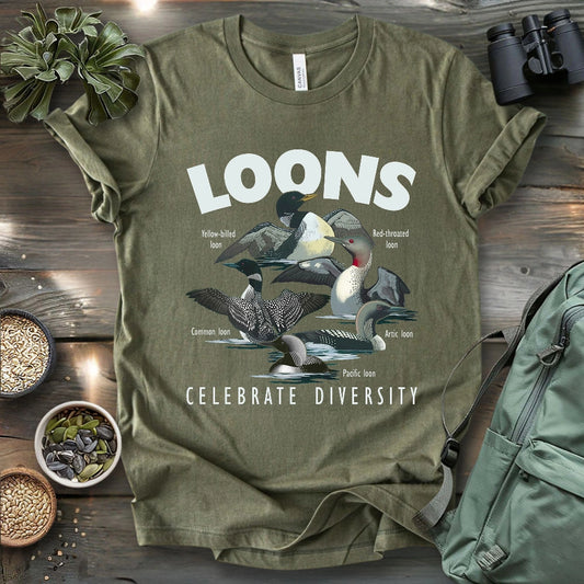 Loon Diversity T-shirt