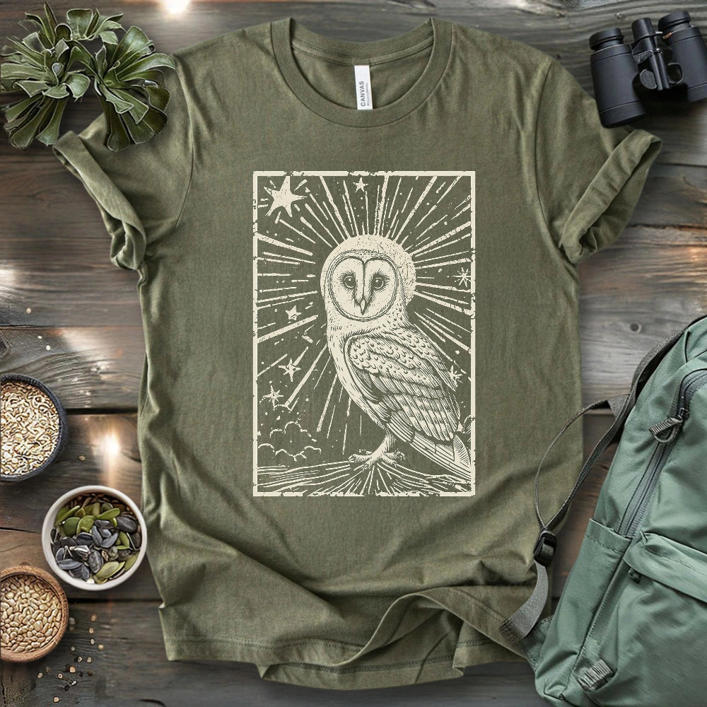 Night Barn Owl T-shirt