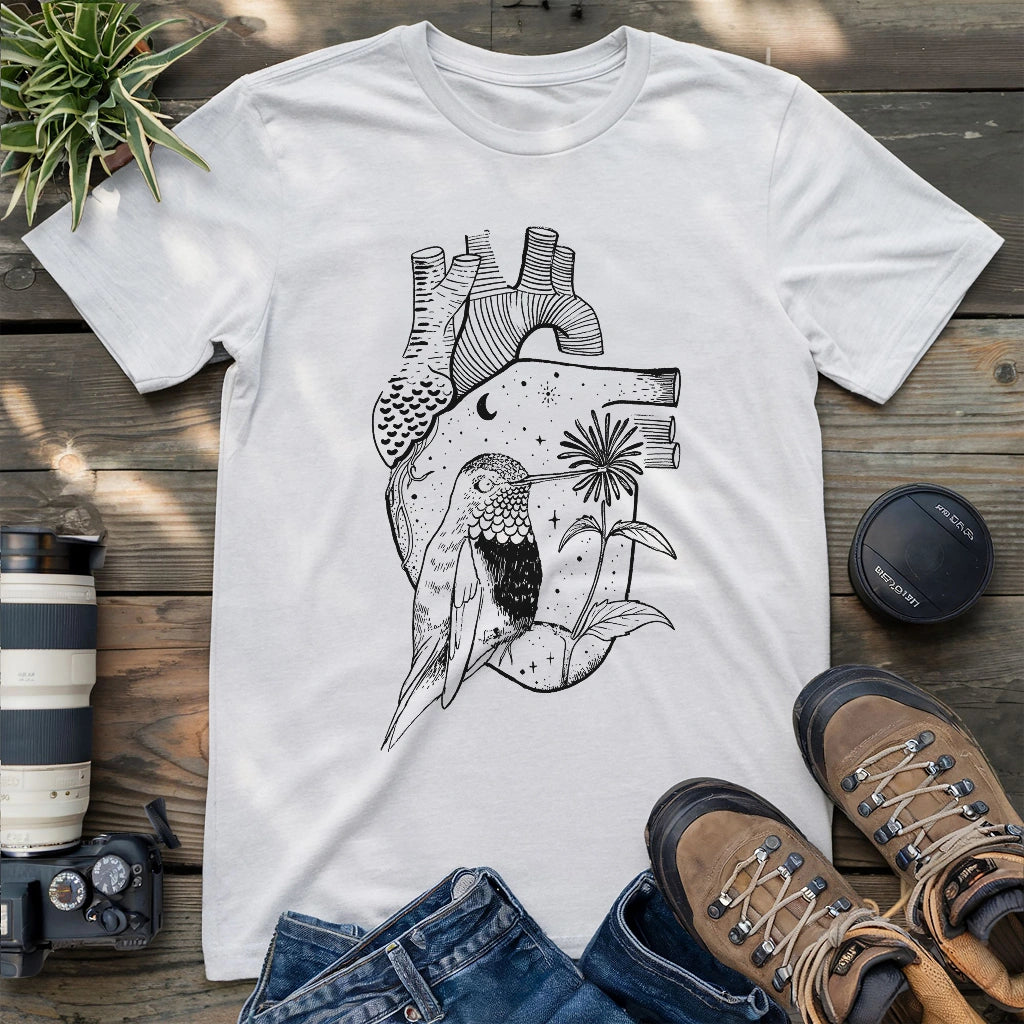 Heart Full of a Hummingbird T-shirt