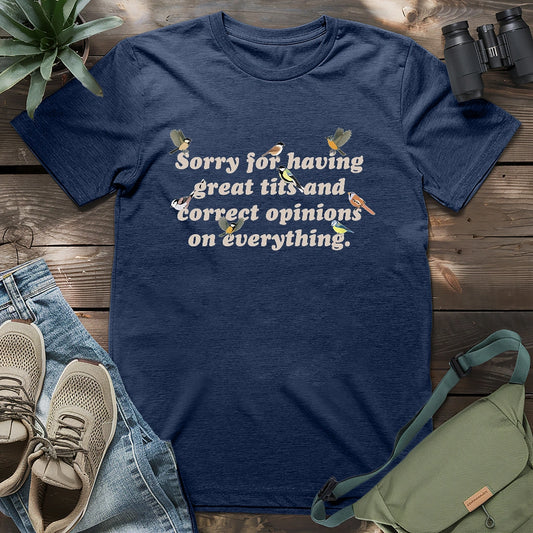 Having Great Tits T-shirt