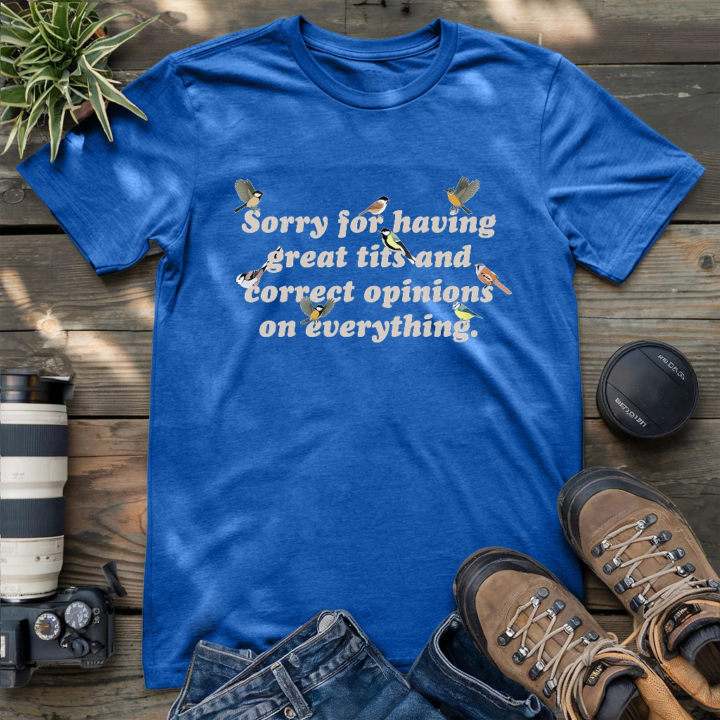 Having Great Tits T-shirt