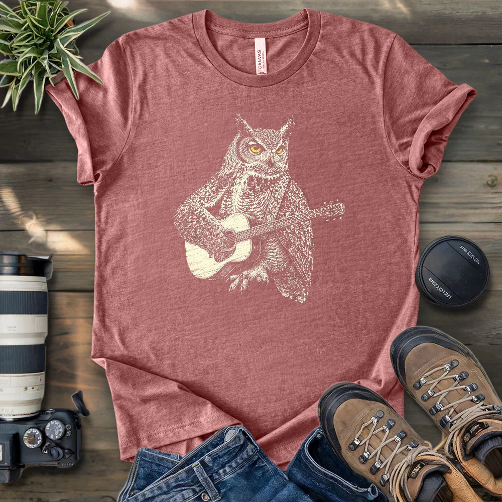 Acoustic Owl T-shirt