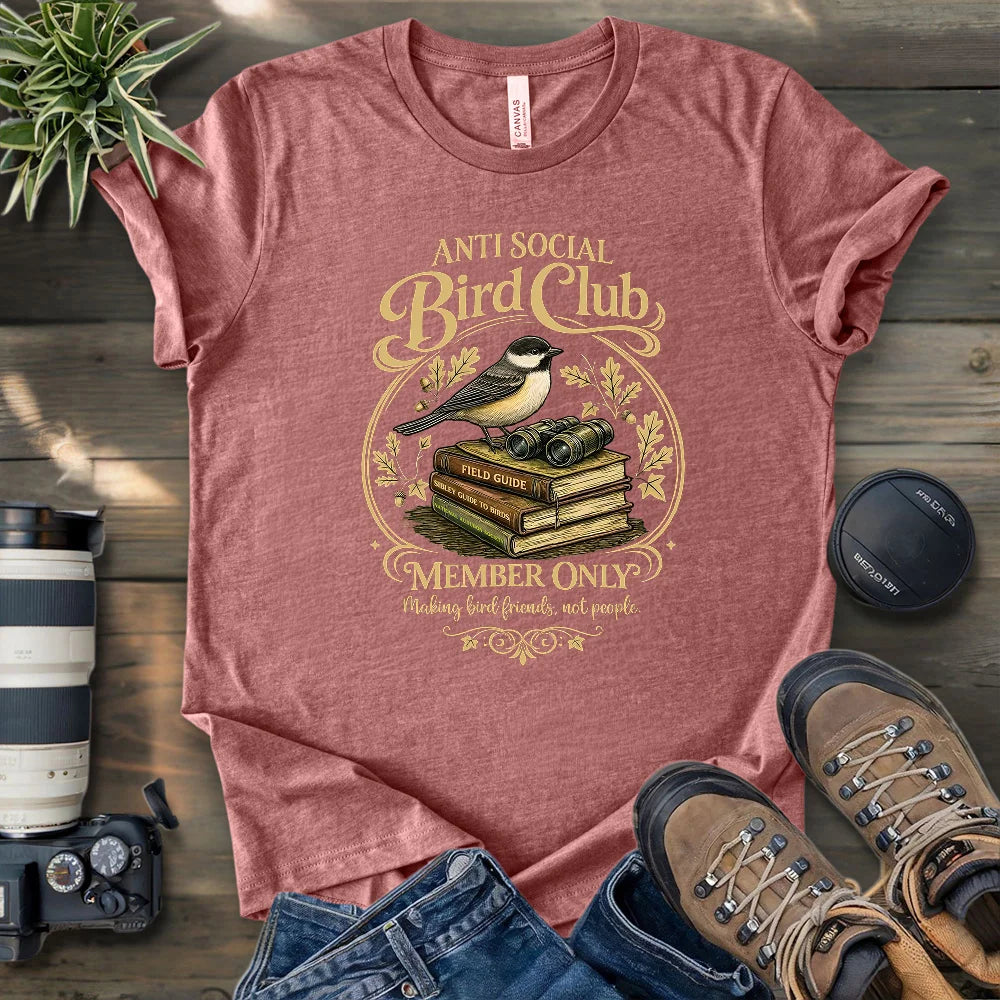 Anti Social Bird Club T-shirt