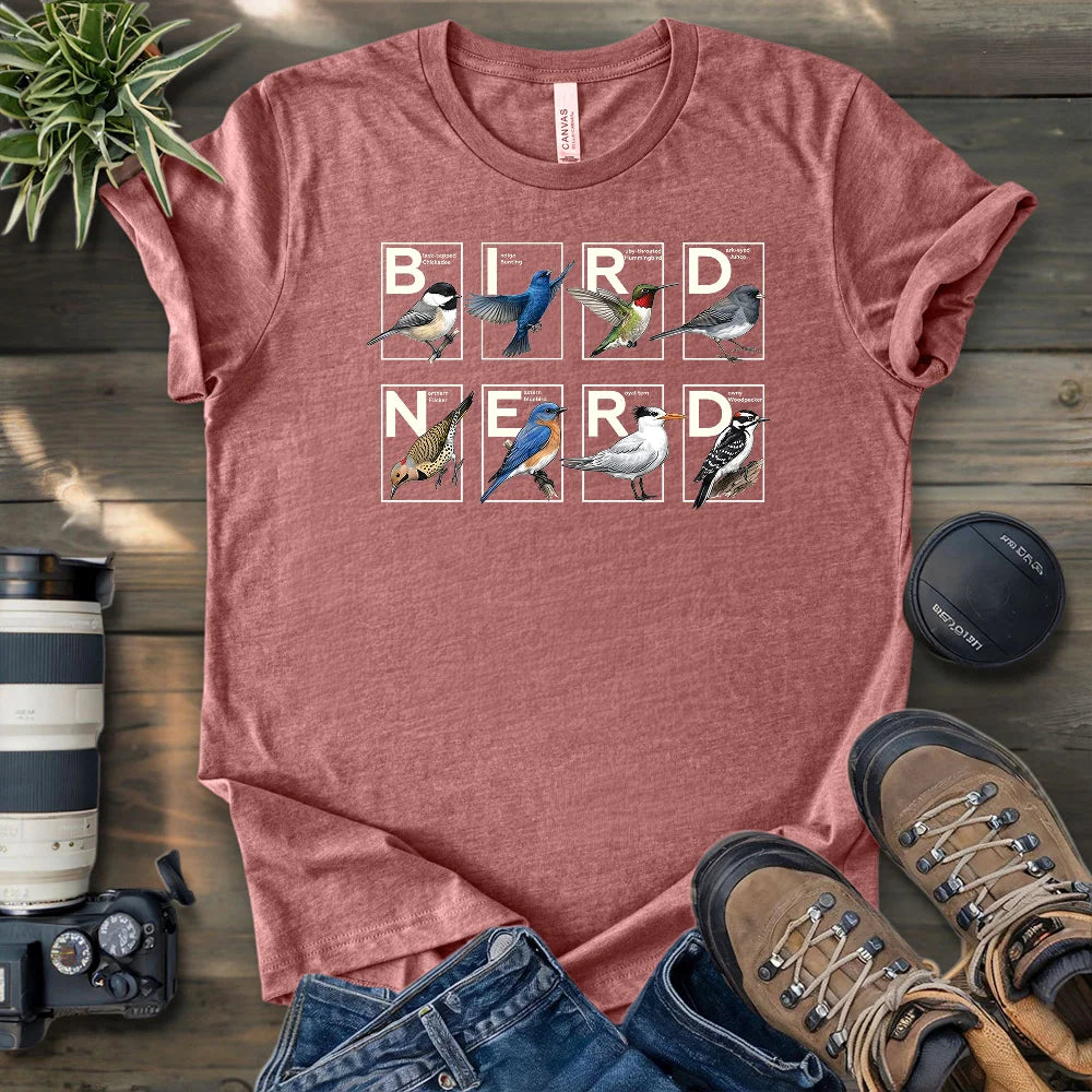 Bird Nerd Shirt T-shirt
