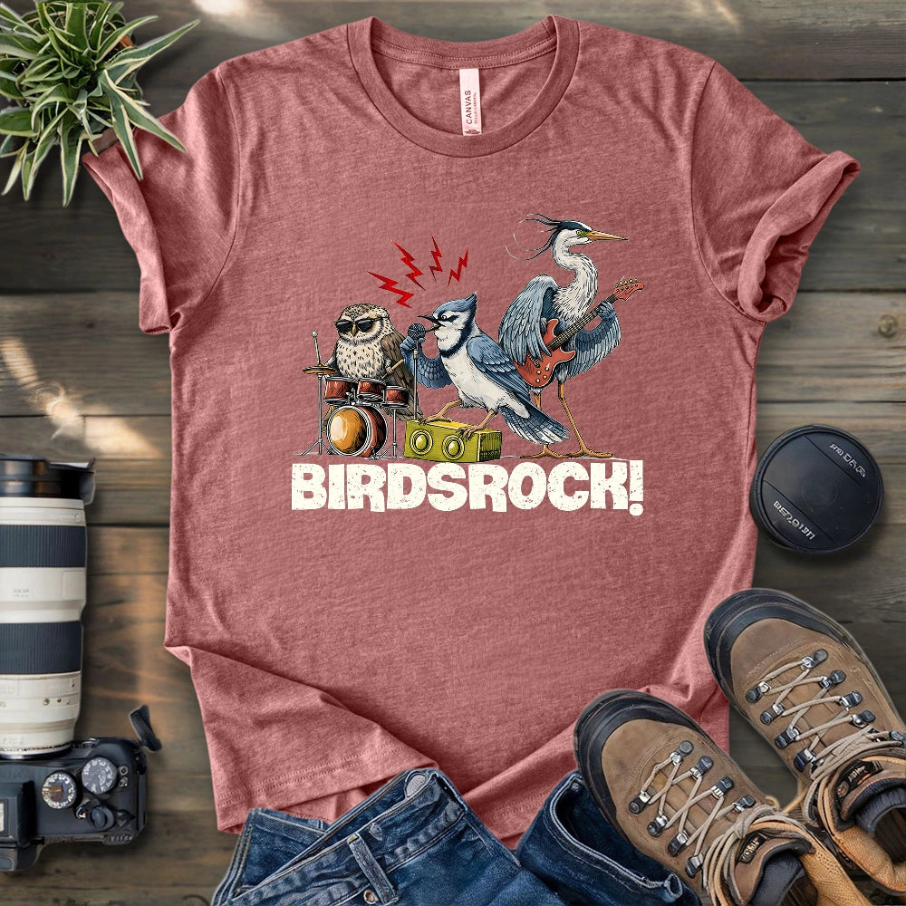 Birds Rock! T-shirt